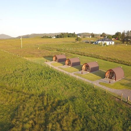 Skeabost View Pods Skye Villa Portree Eksteriør billede