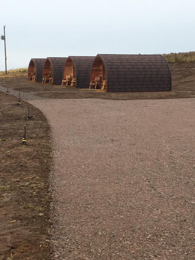 Skeabost View Pods Skye Villa Portree Eksteriør billede