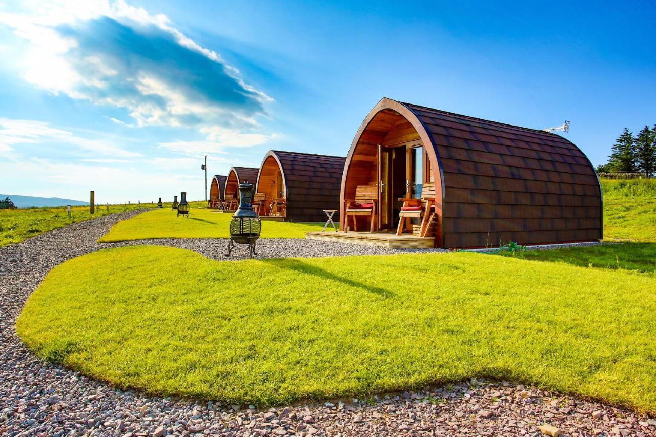 Skeabost View Pods Skye Villa Portree Eksteriør billede