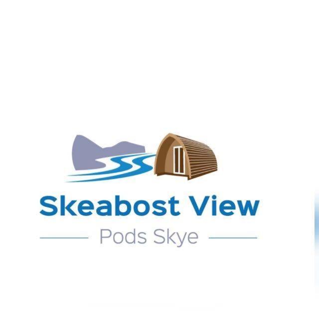 Skeabost View Pods Skye Villa Portree Eksteriør billede