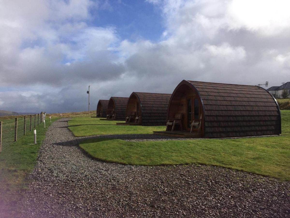 Skeabost View Pods Skye Villa Portree Eksteriør billede