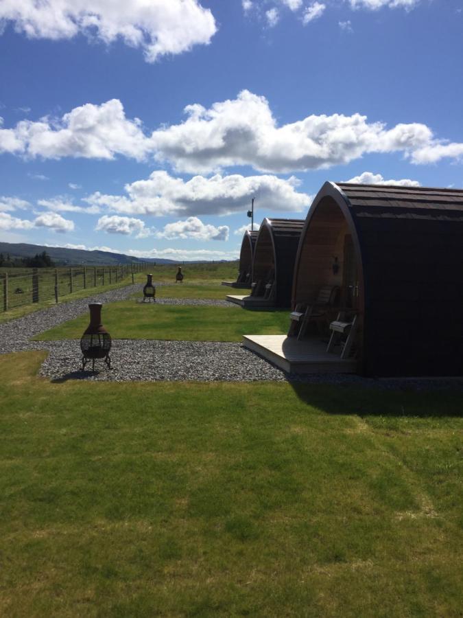 Skeabost View Pods Skye Villa Portree Eksteriør billede