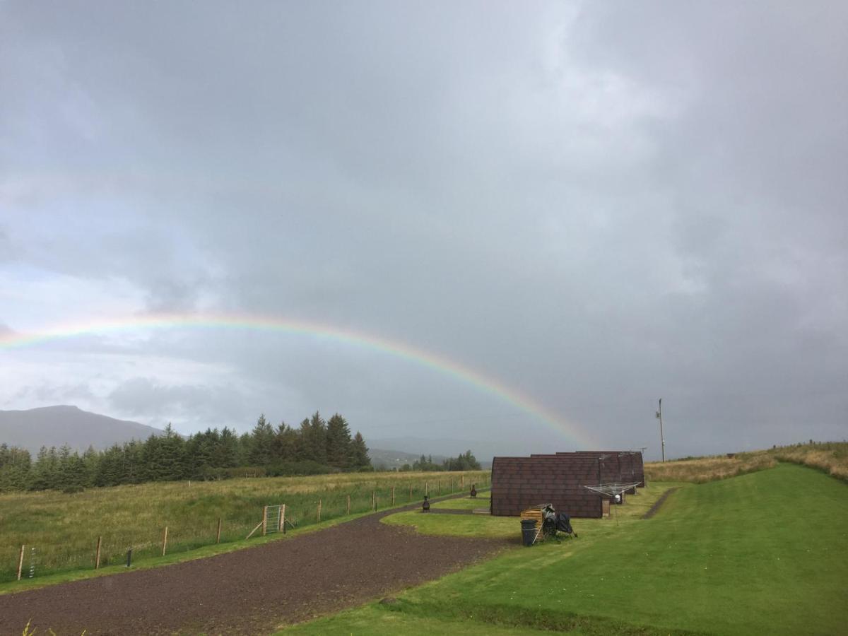 Skeabost View Pods Skye Villa Portree Eksteriør billede